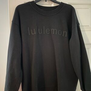 lululemon athletica Men's women’s Black Sweatshirt